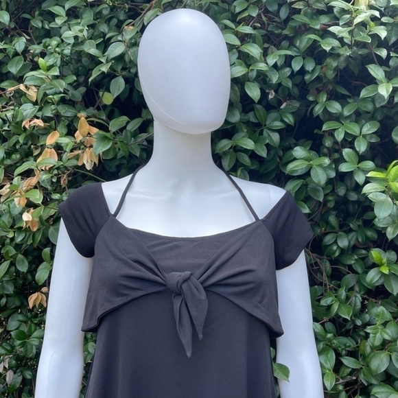 NWT BCBGeneration LBD Mini Halter Tie Slip Dress - Picture 10 of 11